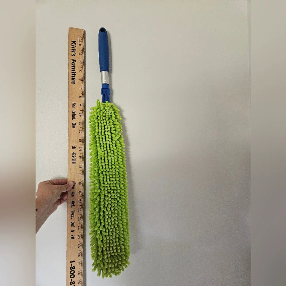 Norwex Green Duster, Envirowand with Two-Sided Sleeve - Picture 3 of 4